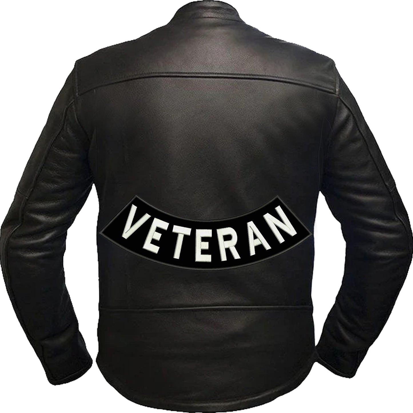 Veteran patch, Reflective patch, Iron on patch, Sew on patch, Bottom rocker patch, Large back patch, Military patch, Jacket patch, Vest patch, Reflective veteran patch, Reflective military patch, Veteran pride, Reflective gear, Sew on back patch, Iron on back patch, Night visibility patch, Military tribute patch, Custom patch, Veteran apparel