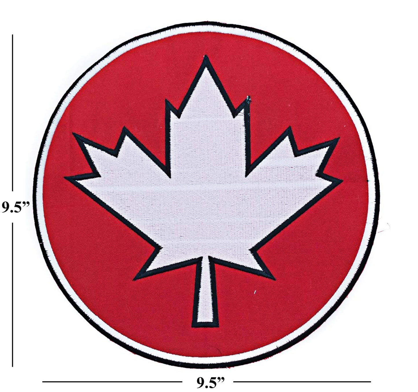 Canada Round Center Back Patch for Biker Vest
