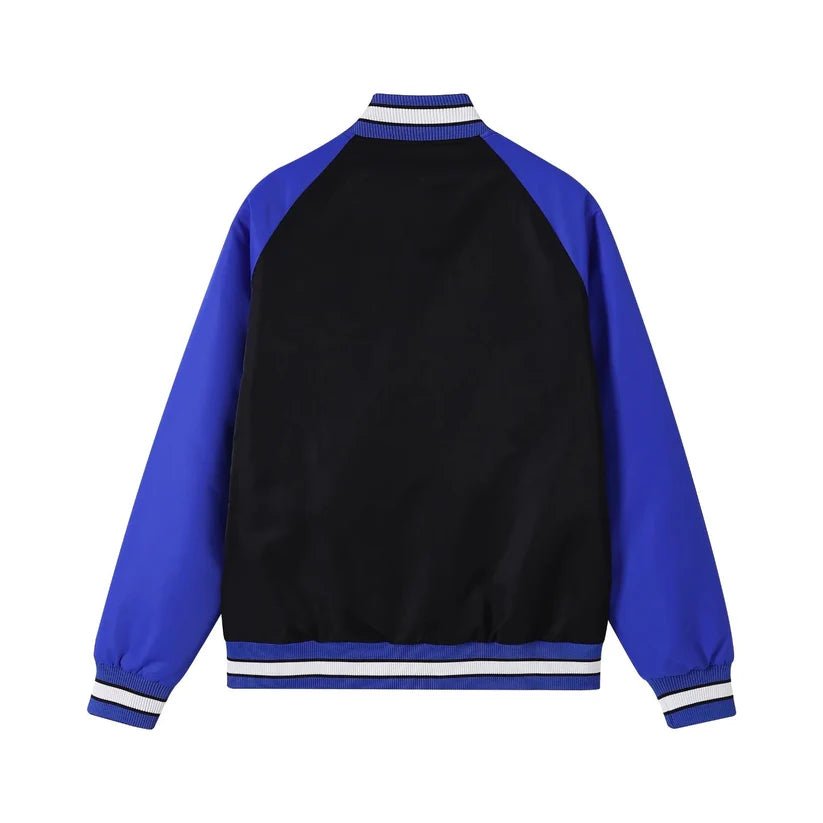 Black Zeta Bomber Jacket – Custom Lining