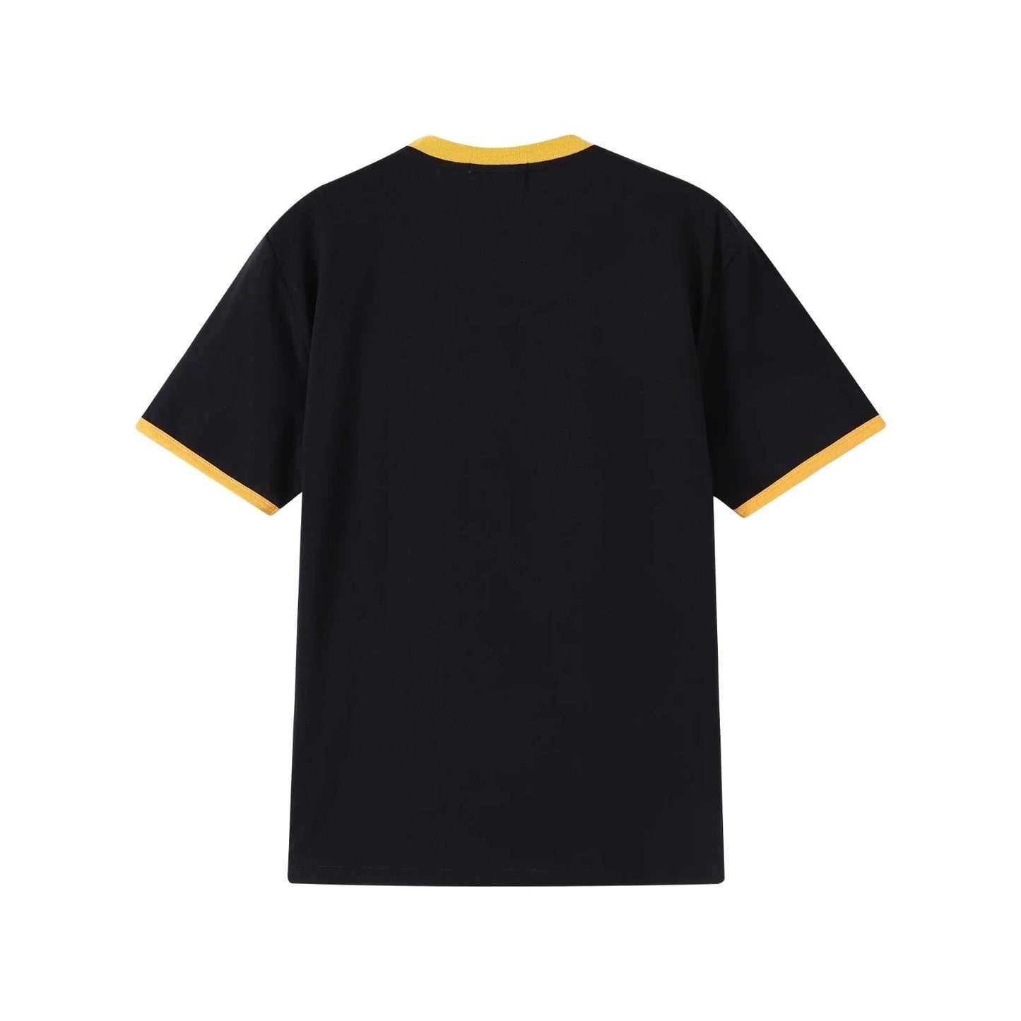 Chenille Alpha Black Ringer Shirt 3 - Pack – Luxury 3D Stitched Old Gold Heritage Bundle (True to Size)