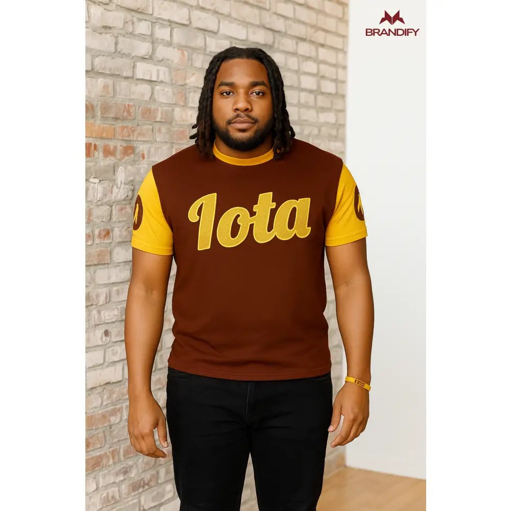 Custom Iota 19/63 Chenille T-Shirt | Custom D9