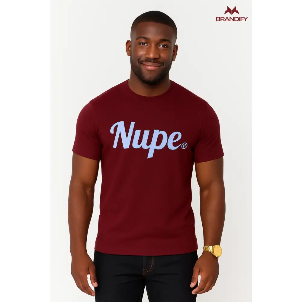 Custom Nupe Script Printed Tee | Custom D9
