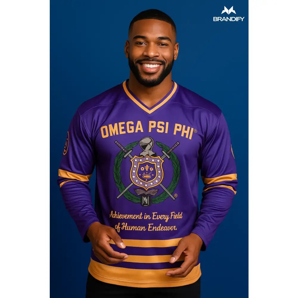 Custom Omega Hockey Jersey | Custom D9