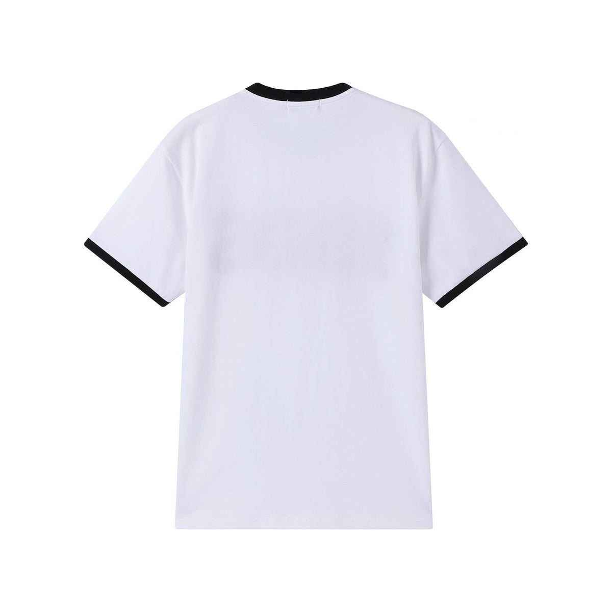 1906 White Premium Chenille Ringer Shirt 3 - Pack – Luxury 3D Stitched Heritage Logo Bundle (True to Size)