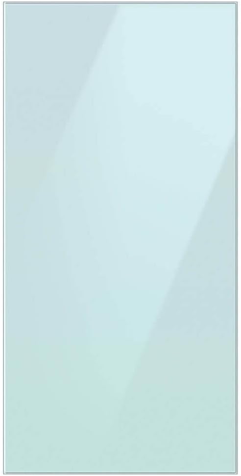 Samsung - BESPOKE 4-Door Flex Refrigerator Panel - Bottom Panel - Sky Blue Glass