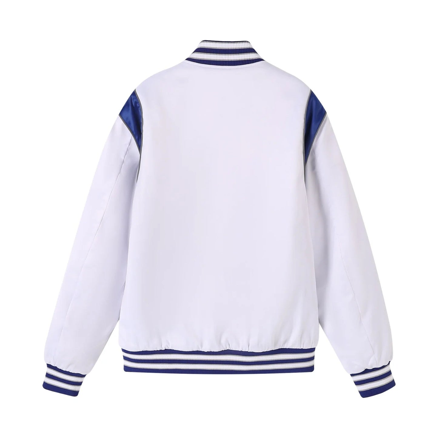 Phi Beta Sigma Bomber Jacket – White & Blue