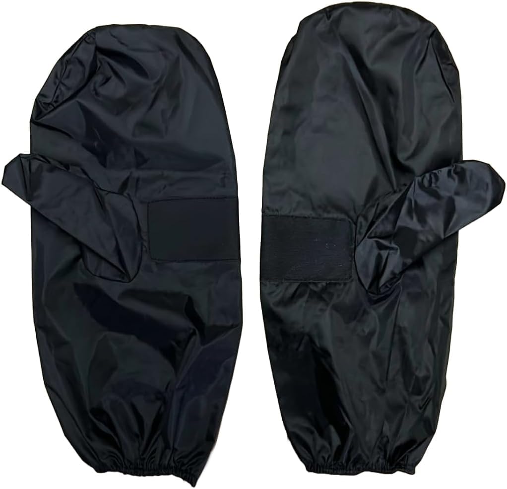 DCT Waterproof Rain Gloves Cover for Motorcycle, Bicycle Riders - Fits Medium and Large