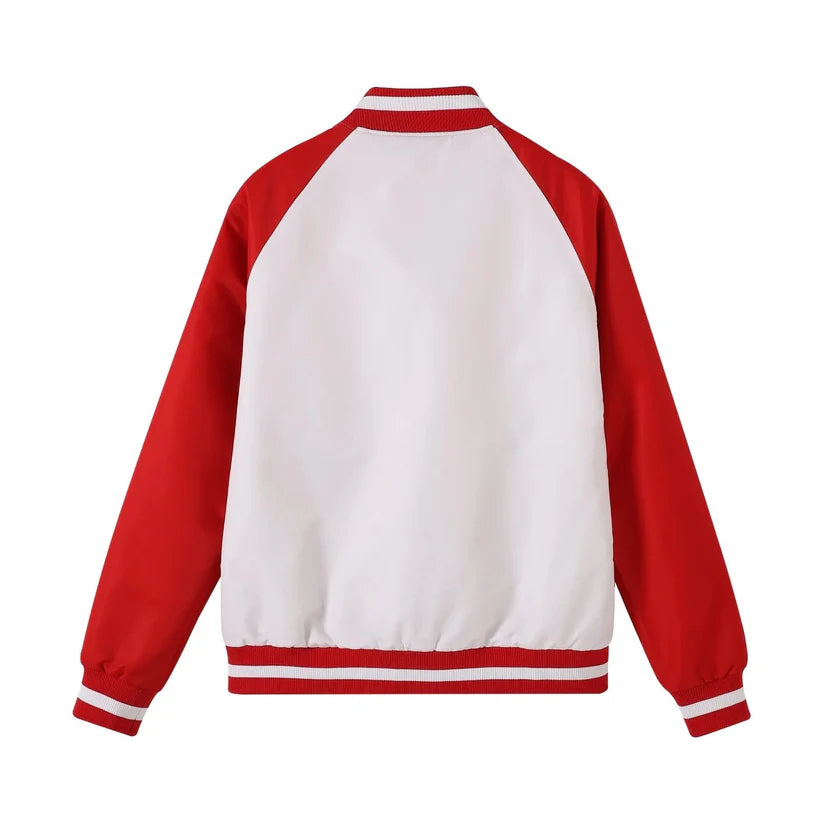 Durable nylon Kappa Alpha Psi jacket with classic bomber fit