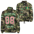 AKA Sorority Personalized Camouflage Jacket – Custom Name, Number & Crest