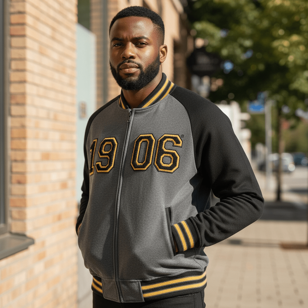 Alpha 1906 Dark Grey Varsity Fleece – 350 GSM 2 - Piece Bundle