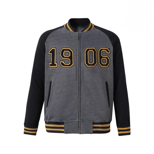 Alpha 1906 Dark Grey Varsity Fleece – 350 GSM 2 - Piece Bundle