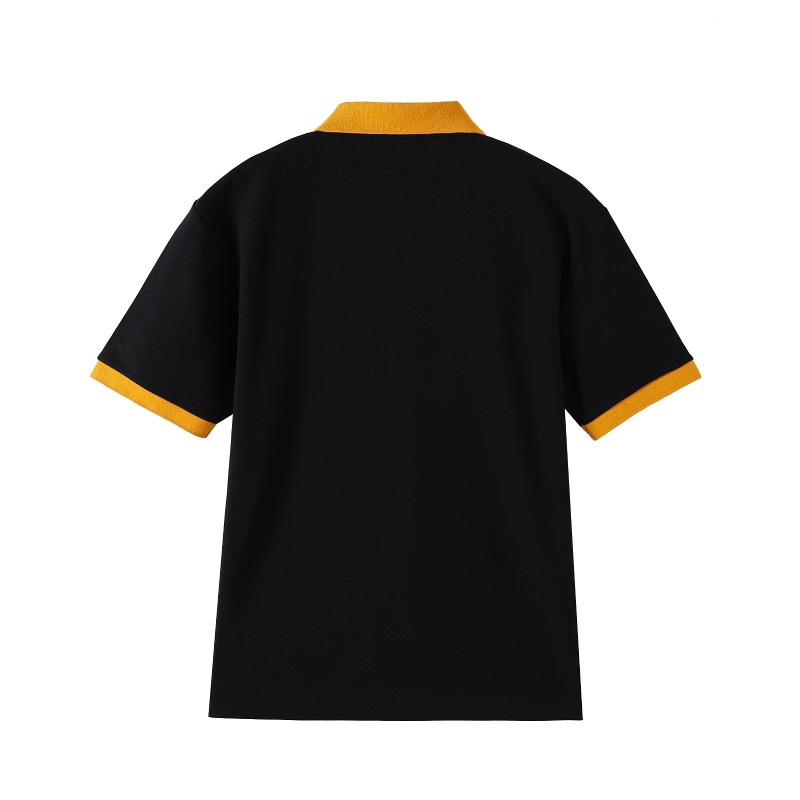 Alpha Black Premium Polo Shirt 3 - Pack – Luxury Embroidered Cotton Blend Polo Bundle (True to Size)