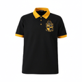 Alpha Black Premium Polo Shirt 3 - Pack – Luxury Embroidered Cotton Blend Polo Bundle (True to Size)