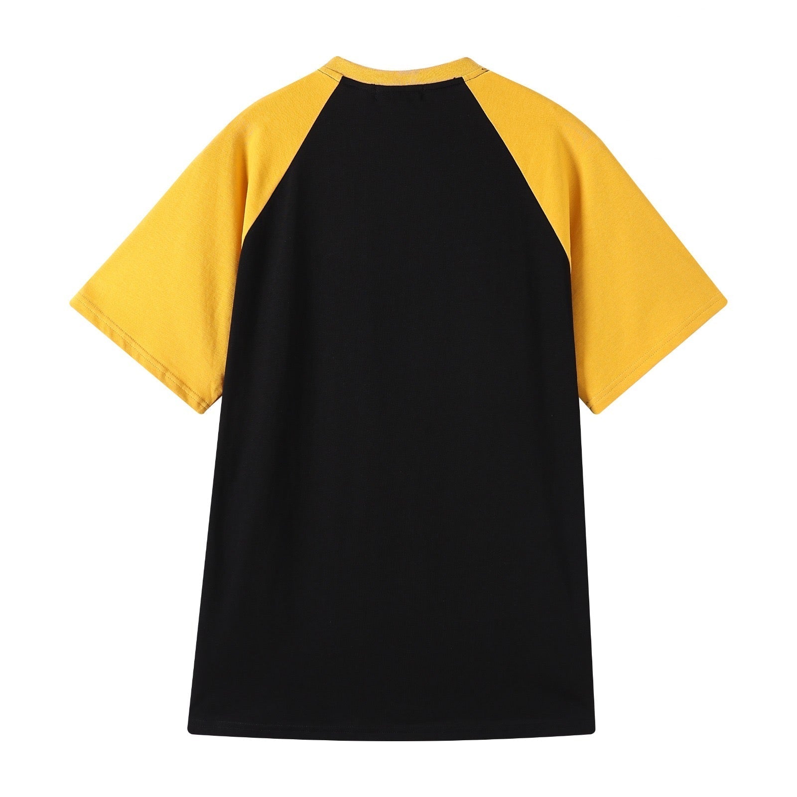 Alpha Gold Big A Premium Raglan T-Shirt 3 - Pack – Luxury Chenille Embroidered Black & Old Gold Bundle (True to Size)