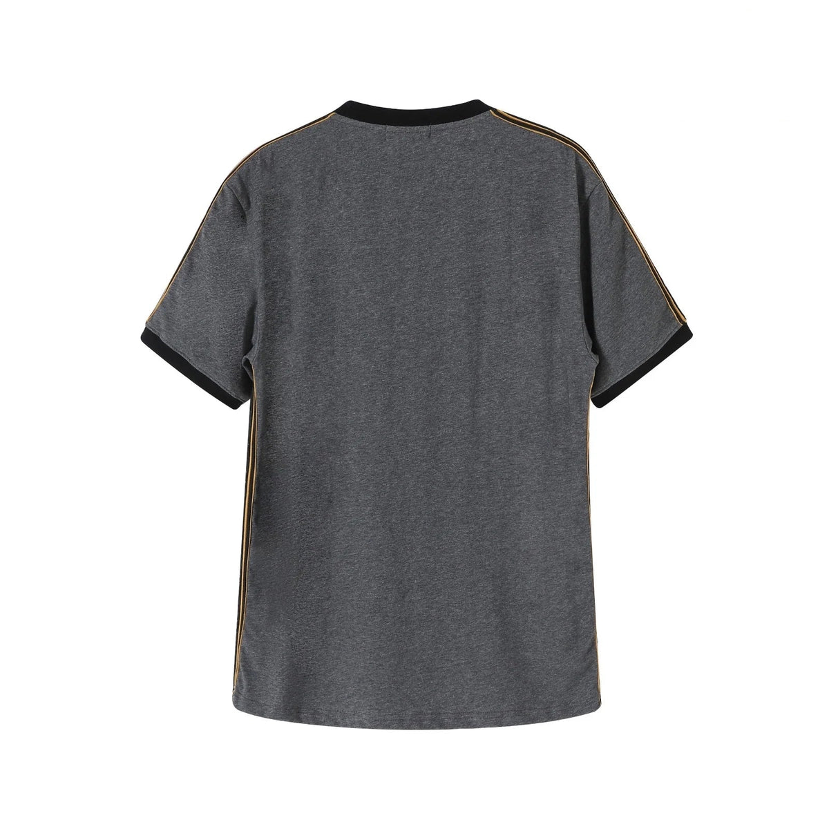 Alpha Gray Tapered Premium Crest Shirt 3 - Pack – Luxury Embossed Tonal Athletic Bundle (True to Size)