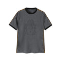 Alpha Gray Tapered Premium Crest Shirt 3 - Pack – Luxury Embossed Tonal Athletic Bundle (True to Size)