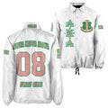 Alpha Kappa Alpha Signature Coach Jacket – Custom Embroidered Greek Letter Jacket