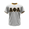 Alpha Phi Alpha 06 Baseball Jersey 3 - Pack – Luxury Embroidered 100% Polyester Mesh Bundle (True to Size)