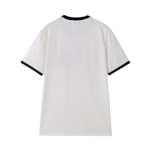 Alpha Premium Chenille Ringer Shirt 5 - Pack – Luxury Stitched Greek Letter Tee Bundle (True to Size)