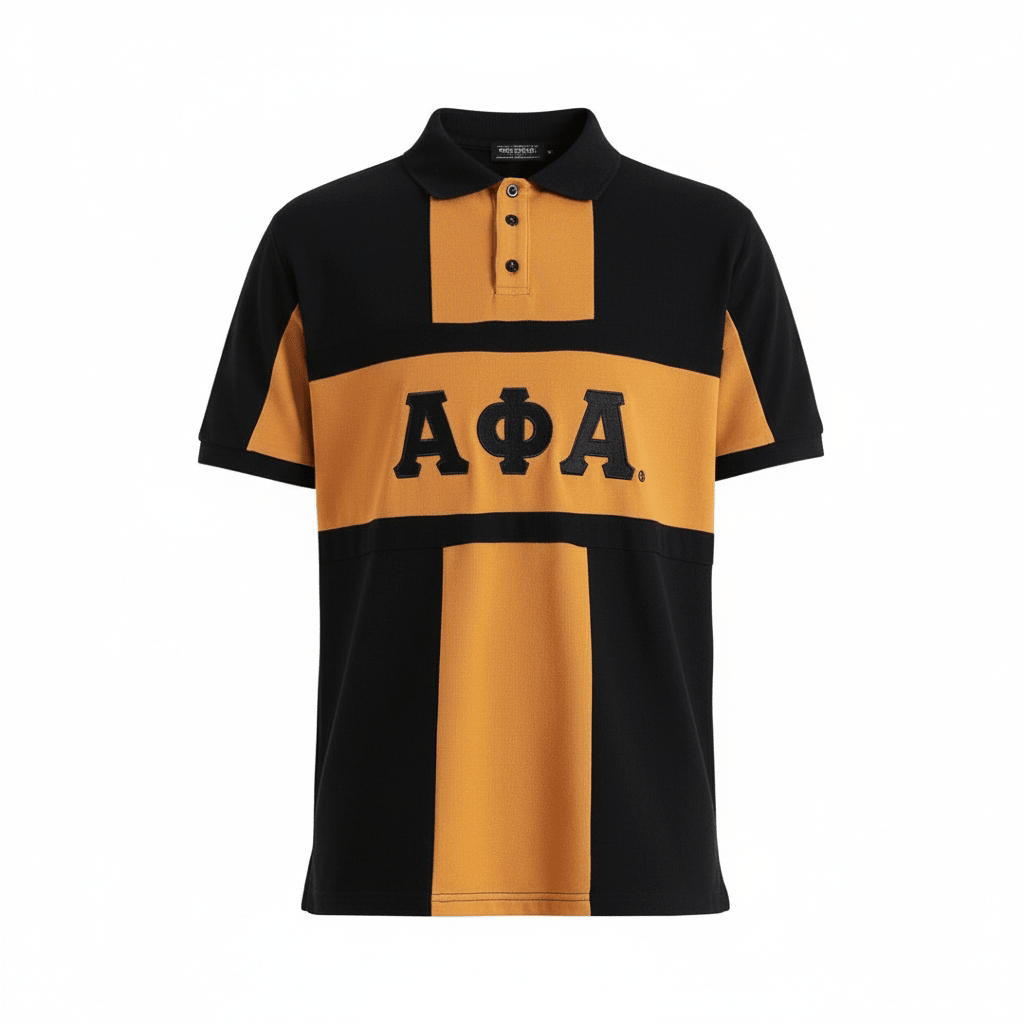 Alpha Premium Color - Block Polo Shirt 3 - Pack – Luxury Embroidered Cotton Blend Athletic Bundle (True to Size)