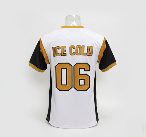 Alpha Premium White Football Jersey 3 - Pack – Luxury Embroidered Black & Old Gold Athletic Bundle (True to Size)