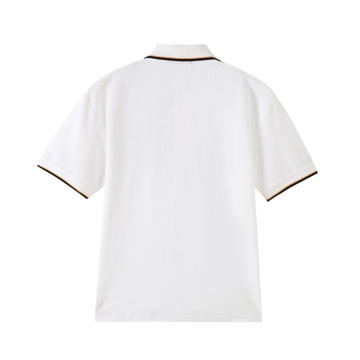Alpha White Premium Polo Shirt 3 - Pack – Luxury Embroidered Cotton Blend Polo Bundle (True to Size)