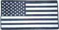 American Flag Center Back Patch - USA Patriotic for Biker Vest Jacket