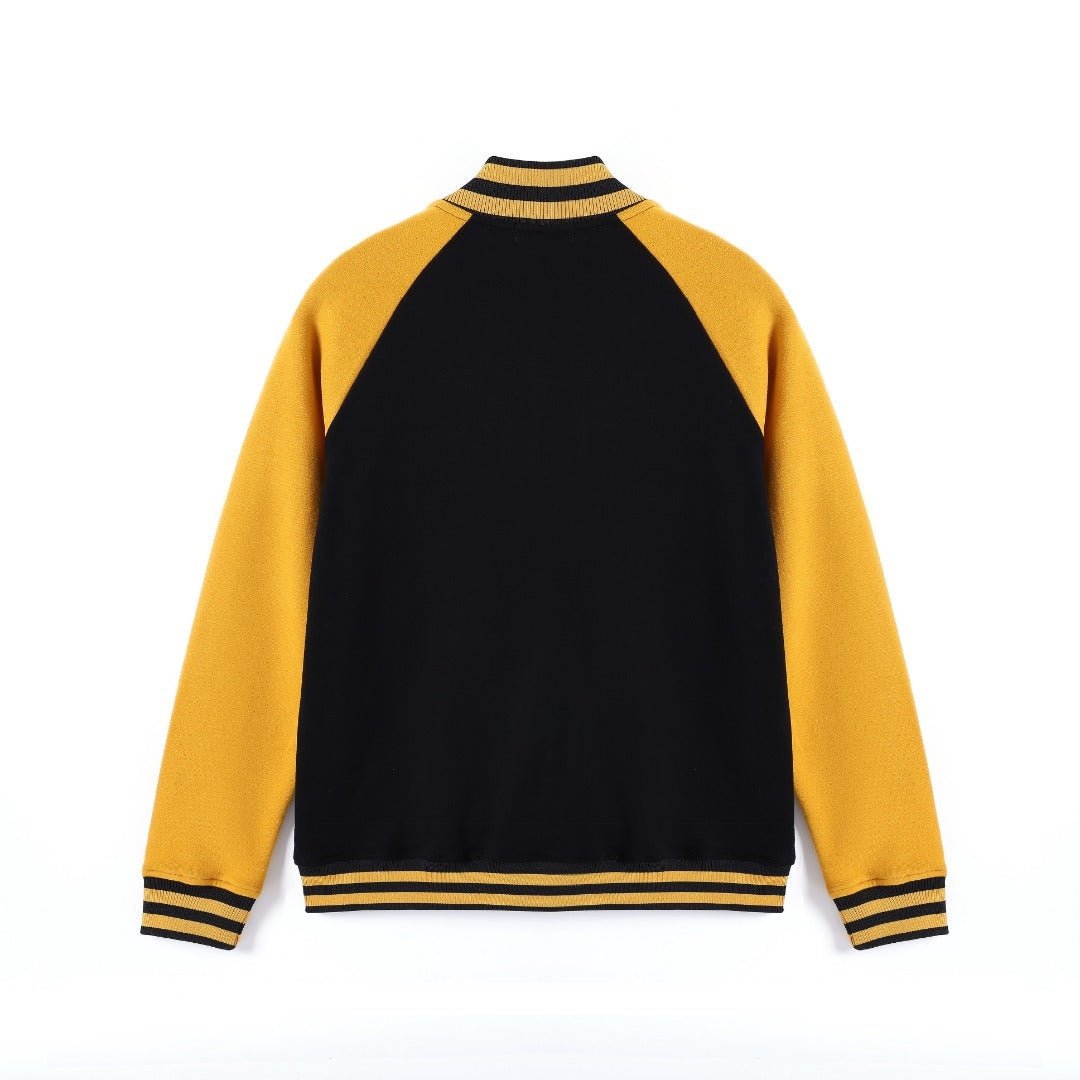 Black Alpha 1906 Varsity Fleece – 2 - Piece Heavyweight Bundle (Old Gold & Black)
