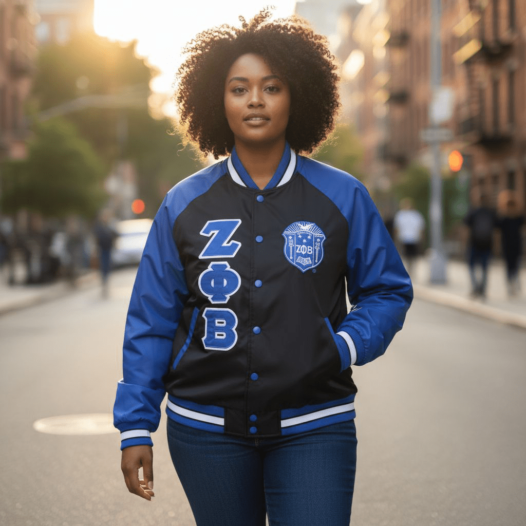Black Zeta Bomber Jacket – Custom Lining