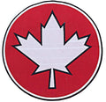 Canada Round Center Back Patch for Biker Vest