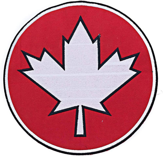 Canada Round Center Back Patch for Biker Vest
