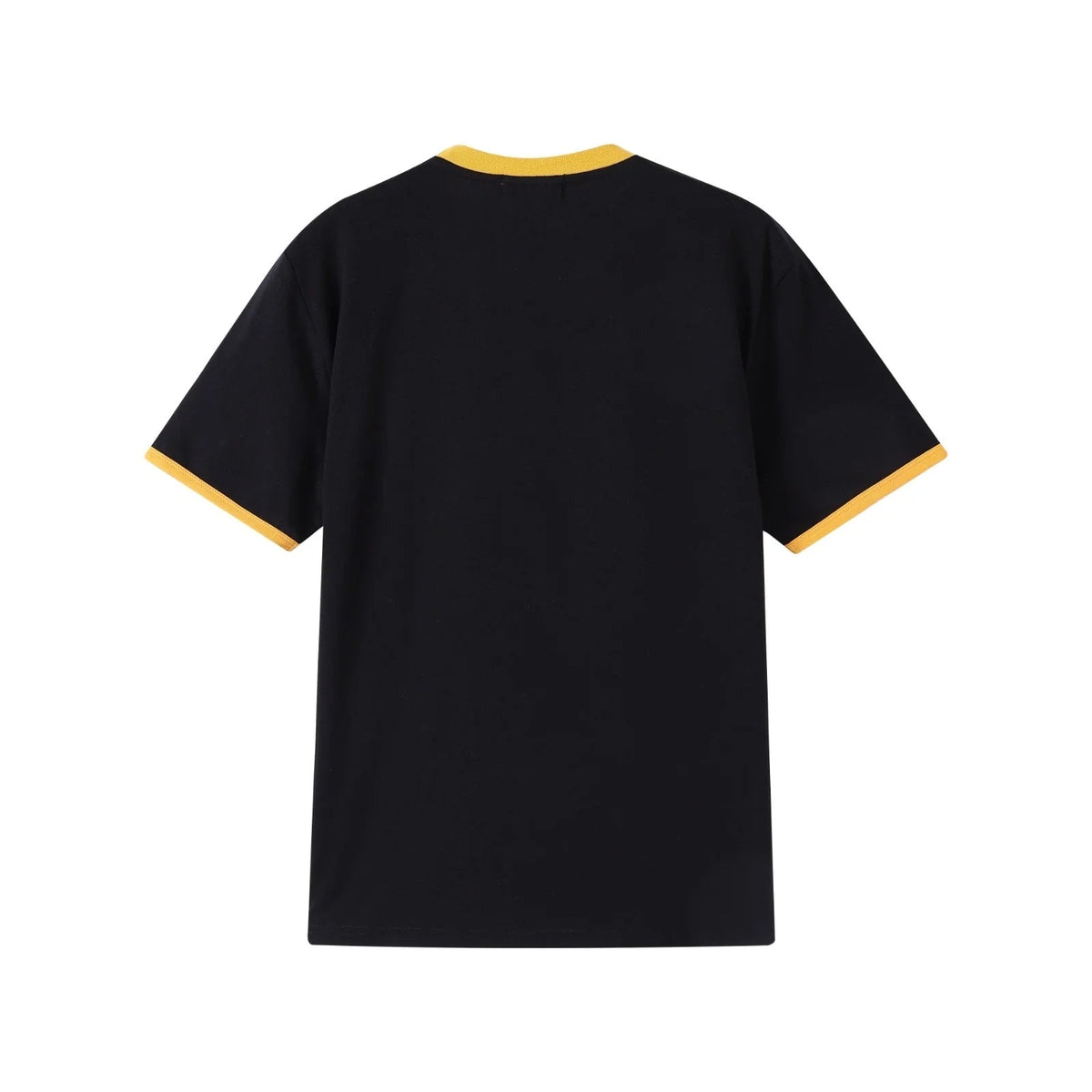Chenille Alpha Black Ringer Shirt 3 - Pack – Luxury 3D Stitched Old Gold Heritage Bundle (True to Size)