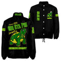 Chi Eta Phi Sorority Crossing Jacket – Custom Crest & Name Embroidered Coach Jacket