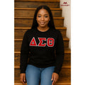 Custom ΔΣΘ Chenille Sweatshirt | Custom D9
