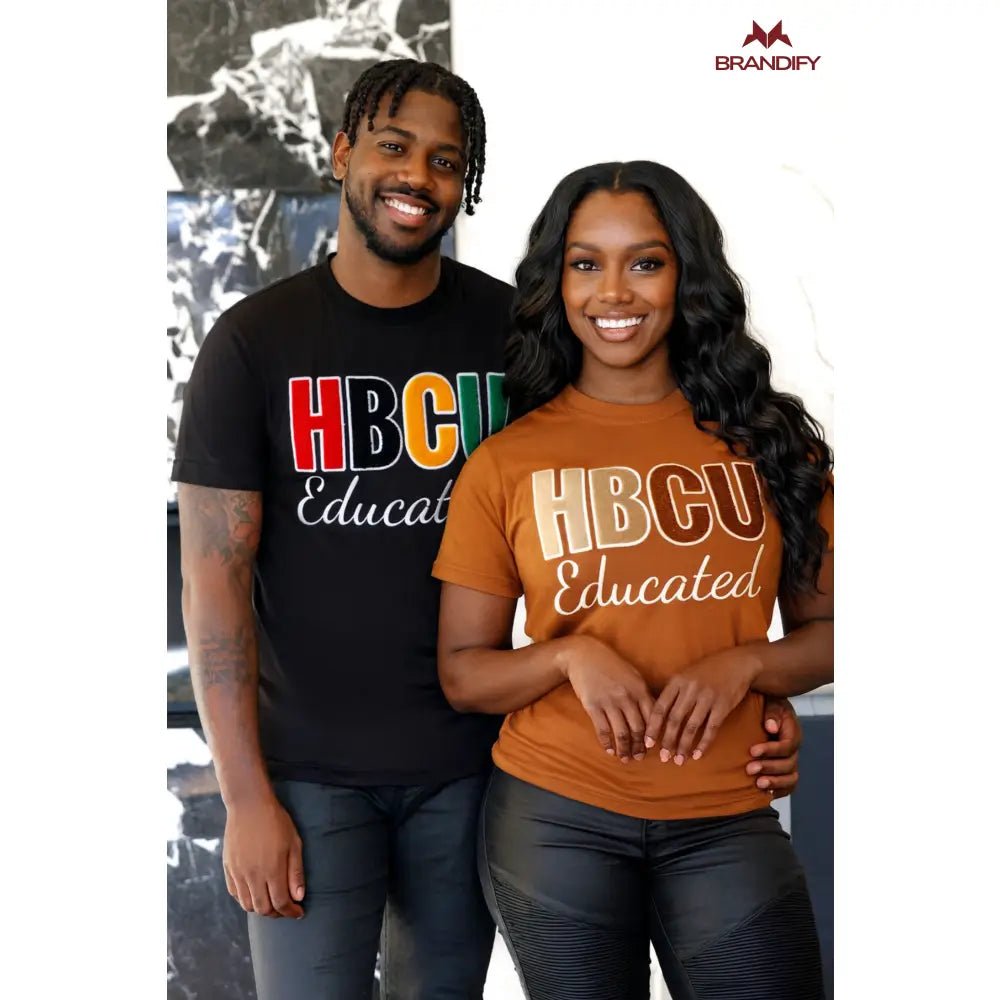 Custom HBCU Educated Chenille Sweatshirt | Custom D9