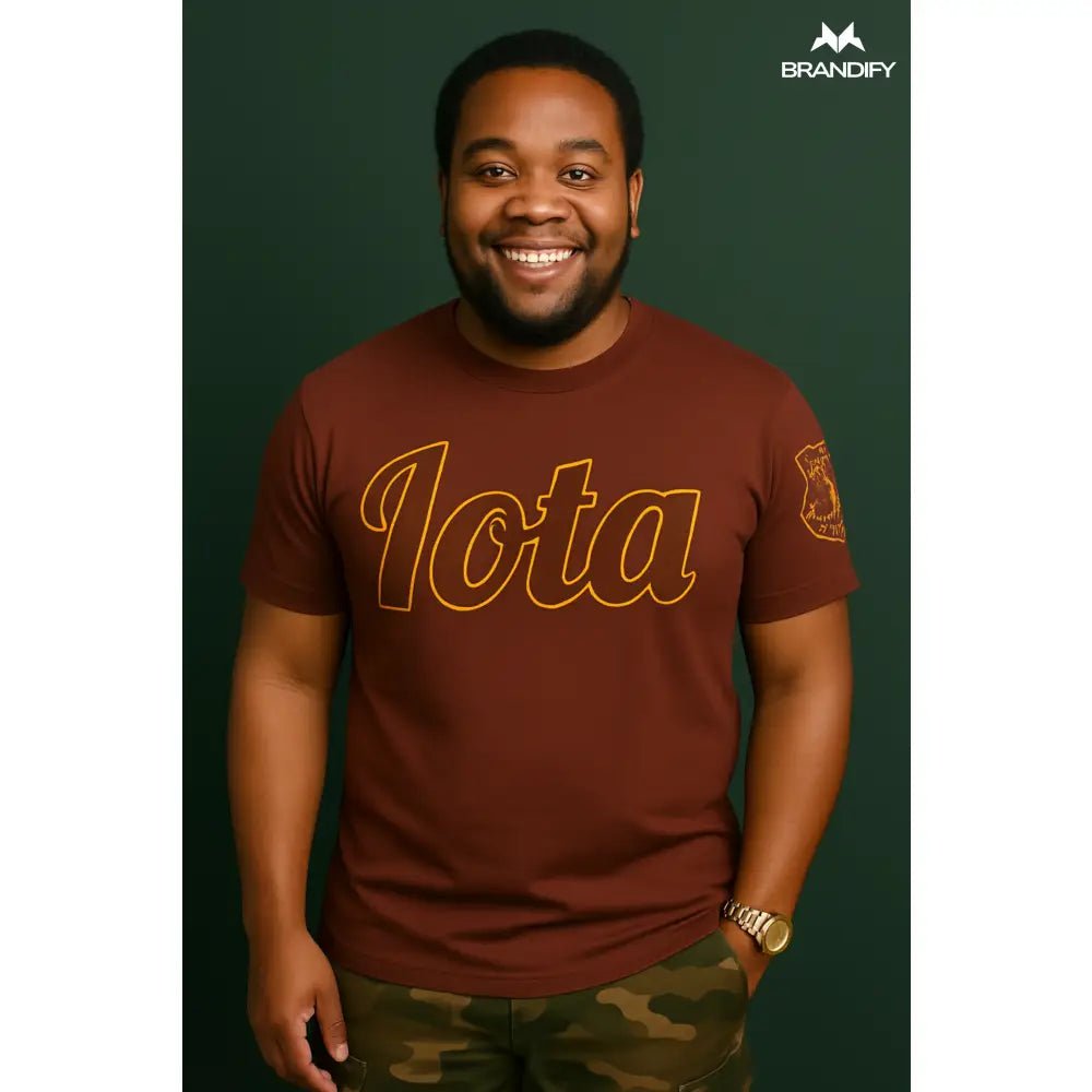 Custom Iota Shield Sleeve Tee | Custom D9