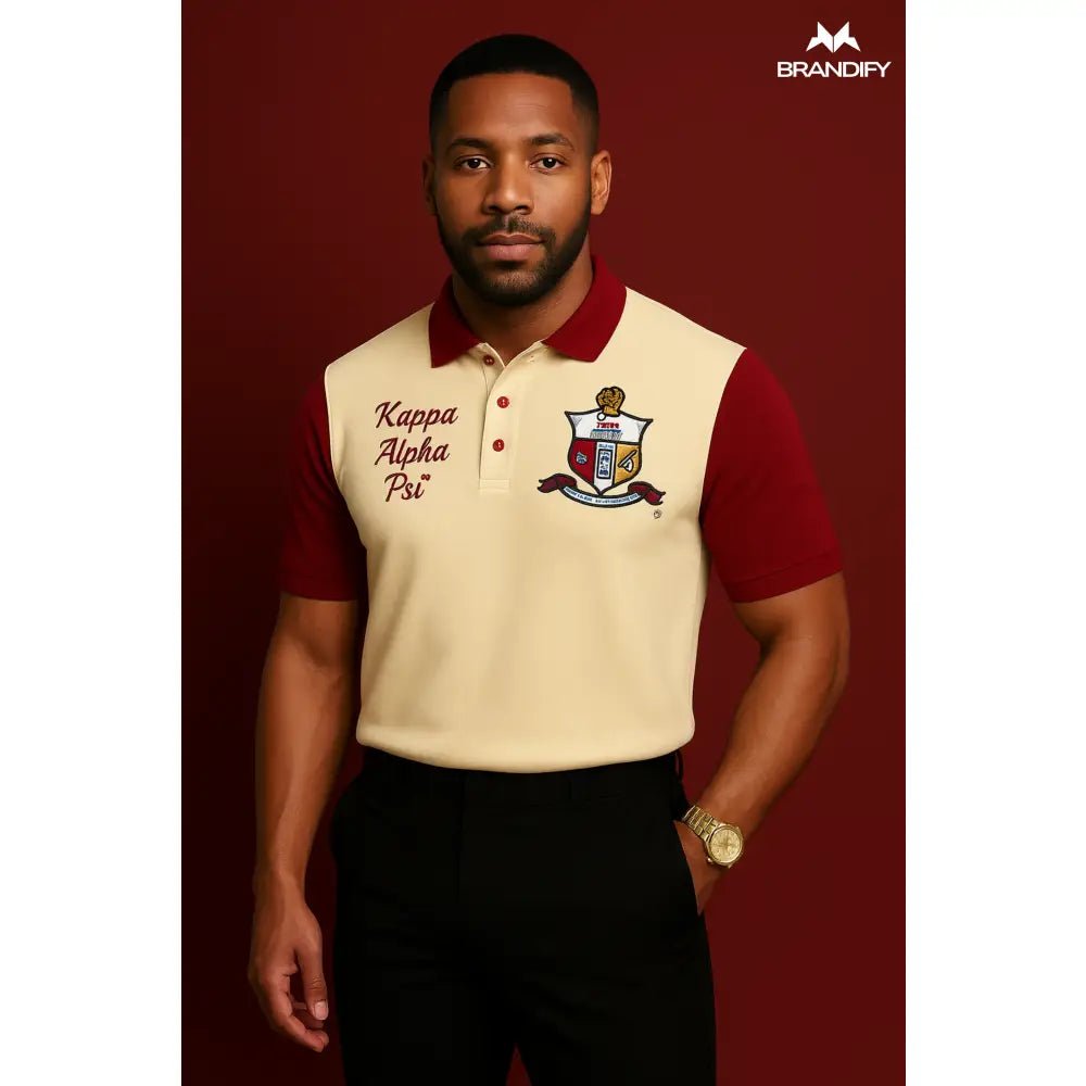 Custom Kappa Cream Polo | Custom D9