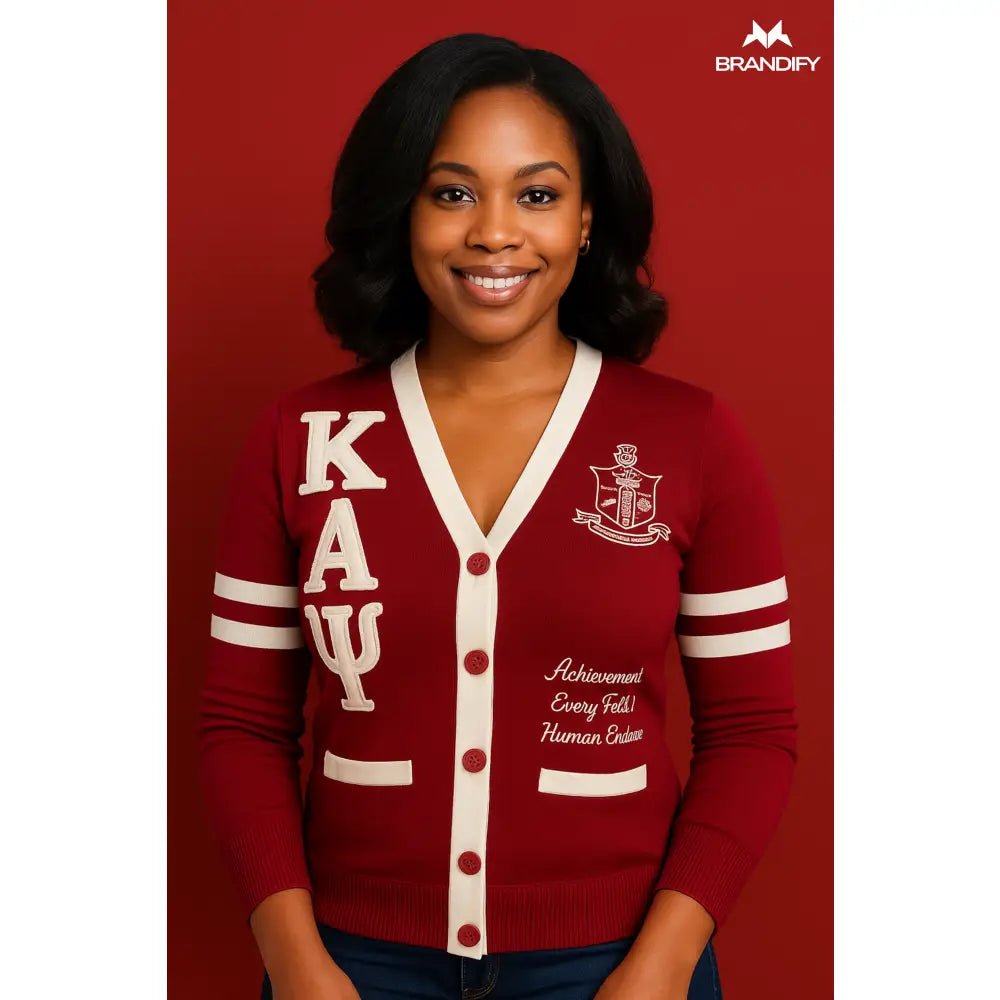 Custom Kappa Crimson Cardigan | Custom D9