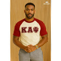 Custom ΚΑΨ Raglan Chenille Tee | Custom D9