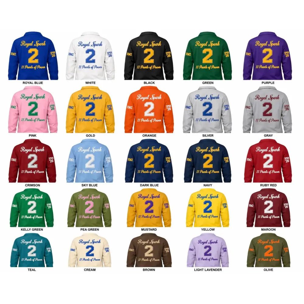 Custom Line Jackets Coach's jackets crossing jackets , Sorority & Fraternity Personalized with Name, Number Year Divine Nine D9 Line Jackets