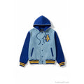 Custom North Carolina A&T Denim Bomber Jacket | Custom D9