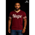 Custom Nupe V-Neck Baseball Tee | Custom D9