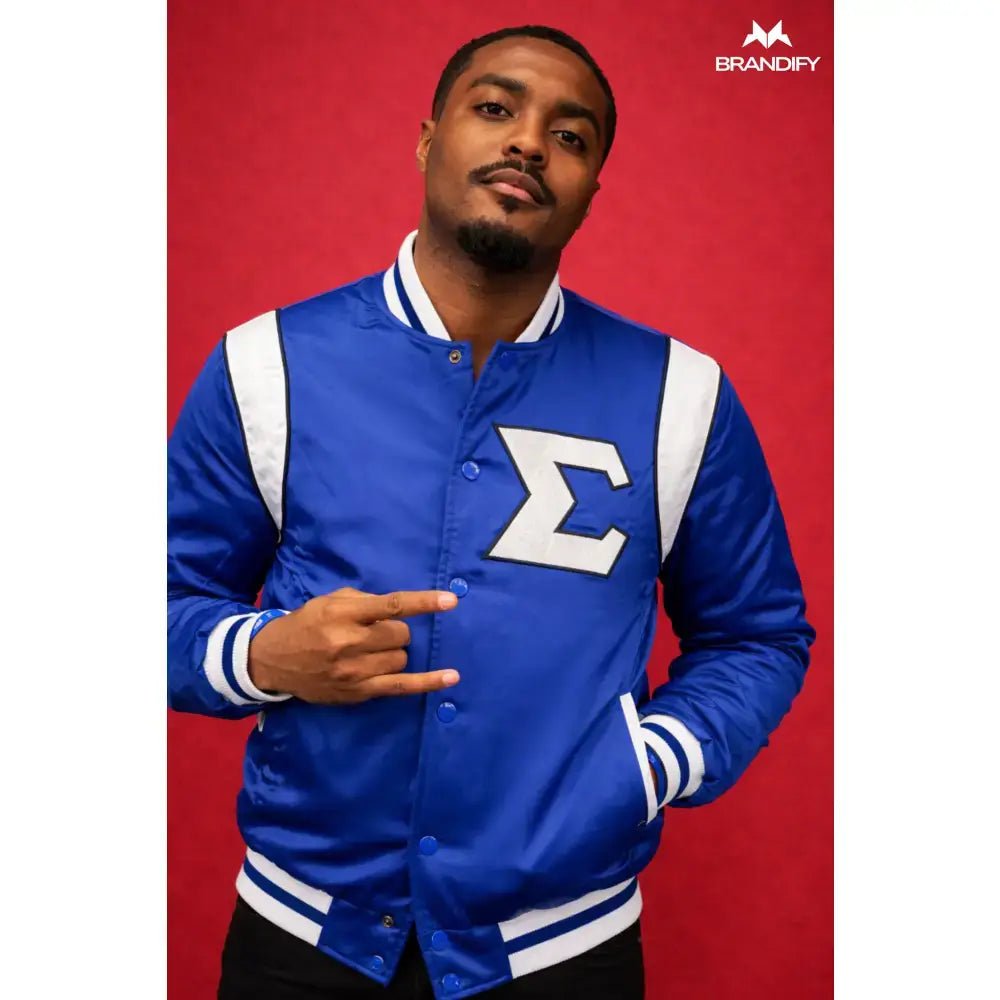 Custom Phi Beta Sigma Bomber Jacket | Custom D9