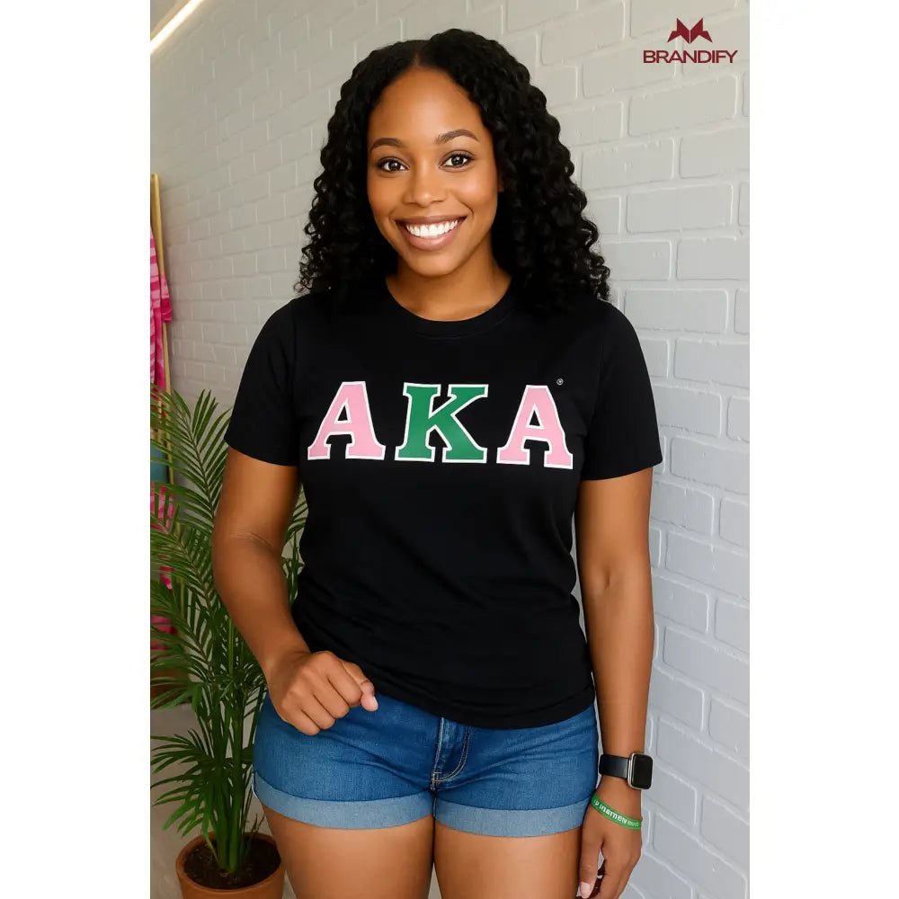 Custom Pink/Green AKA Shirt | Custom D9
