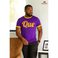 Custom Que Chenille Ringer Tee | Custom D9