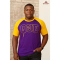 Custom Que Lightning Raglan Chenille Tee | Custom D9