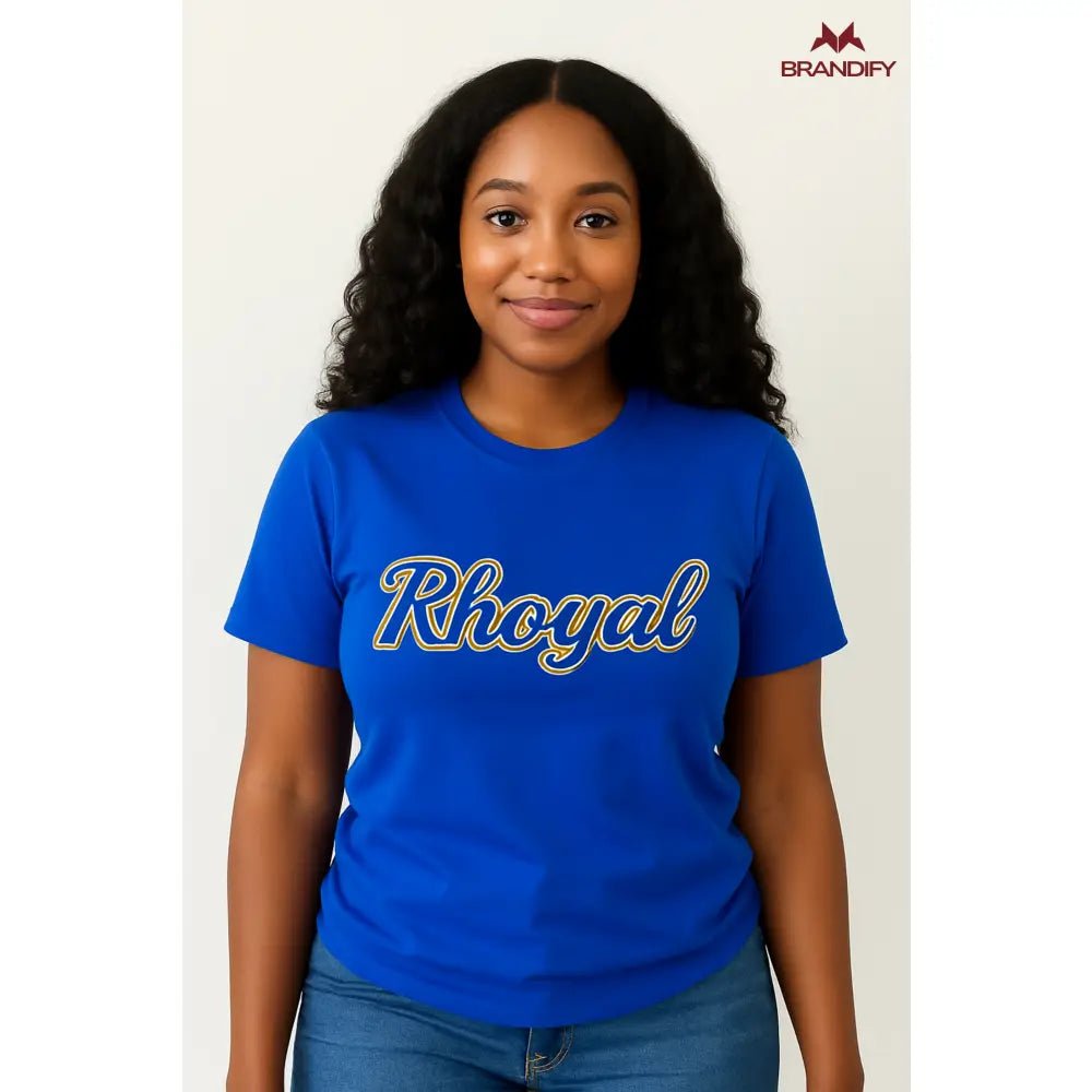 Custom Rhoyal Printed Tee | Custom D9