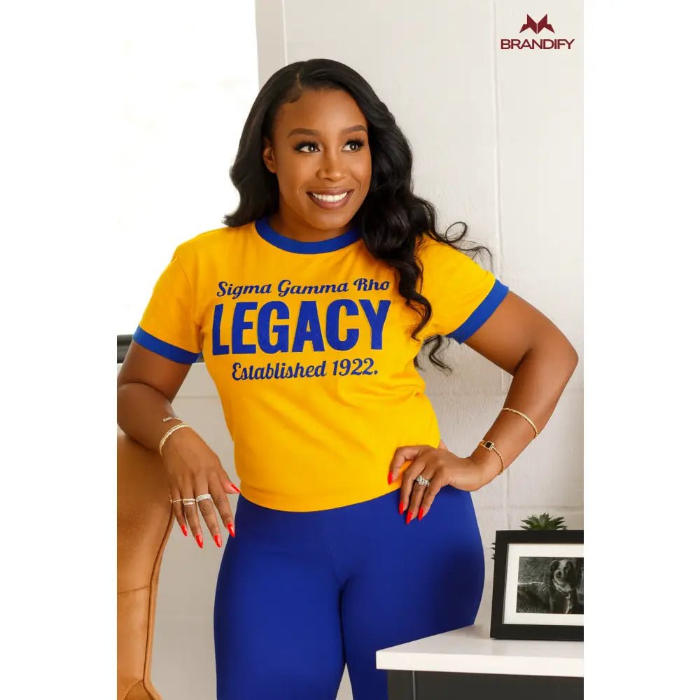 Custom SGRho Legacy Chenille Tee | Custom D9