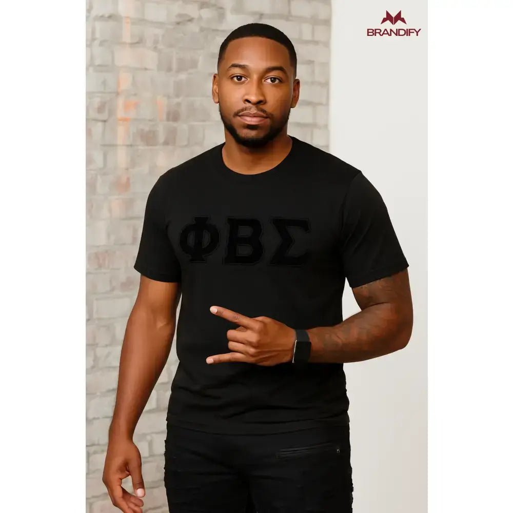 Custom Solid ΦΒΣ Chenille Sweatshirt | Custom D9