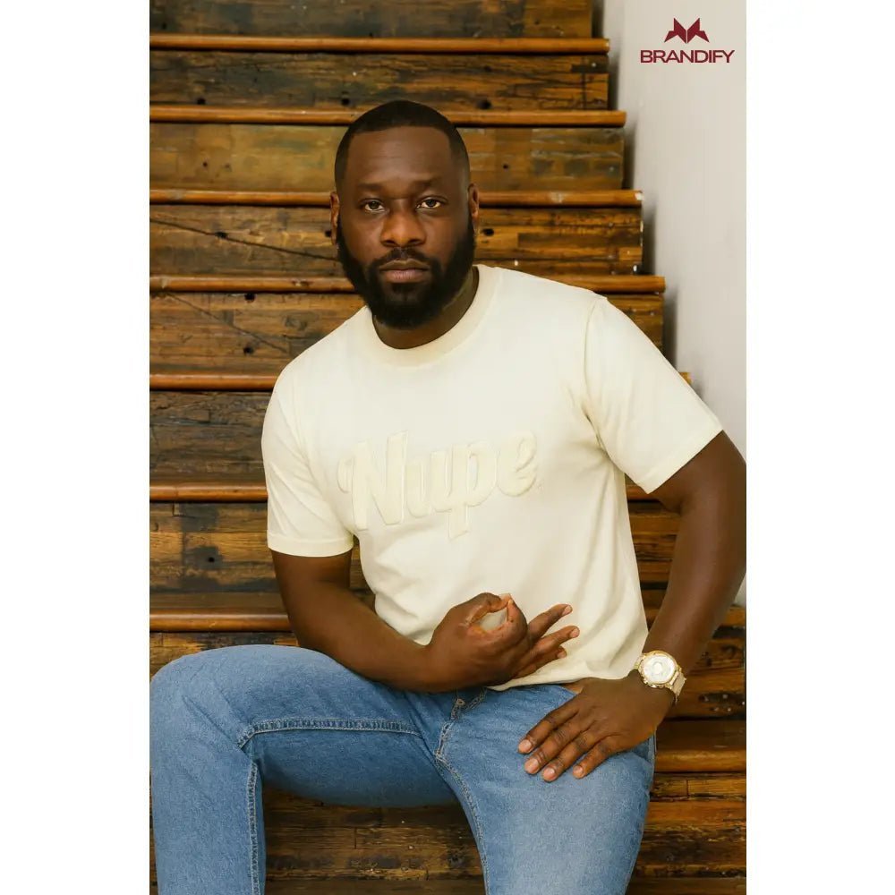 Custom Solid Nupe Chenille Tee | Custom D9